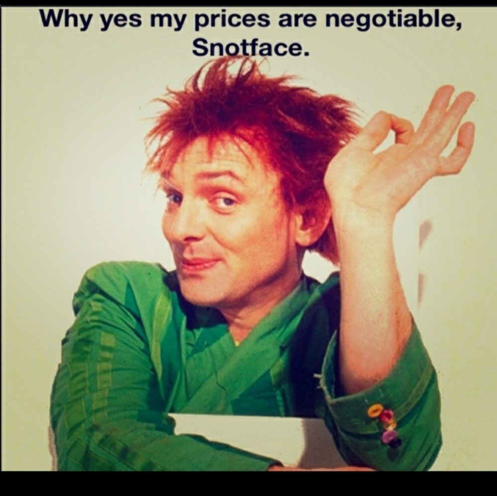 Prices Negotiable